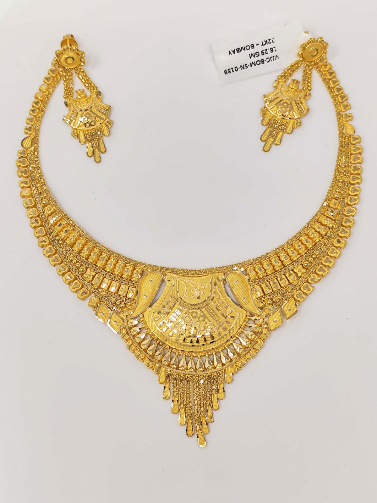 Gold Neckless Set